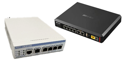 NEC IXルーター、バッファロー VR-Uルーター